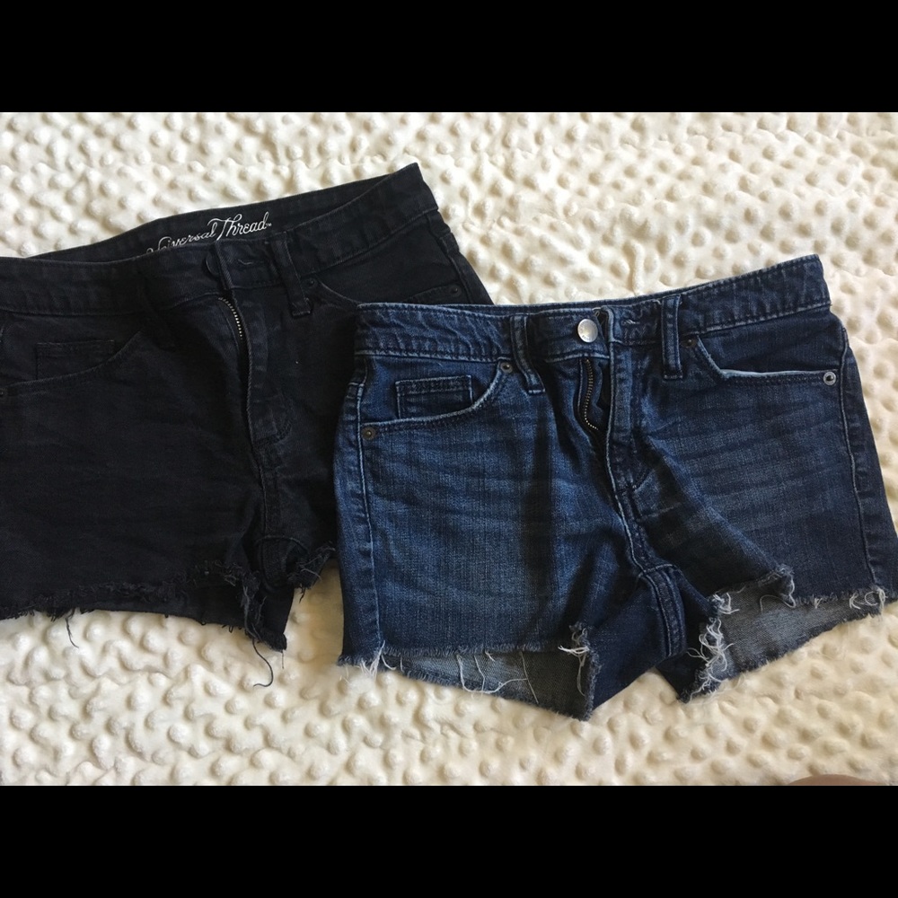 Universal Thread high-rise shortie shorts